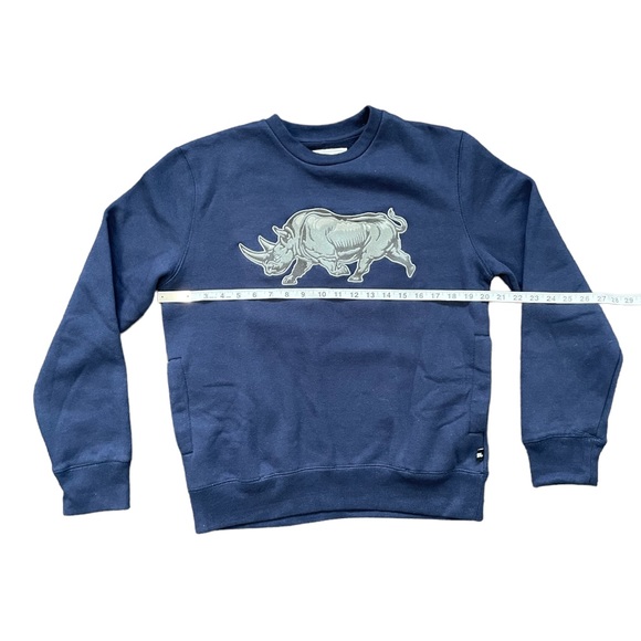 Navy Blue Ecko Unltd Crew Neck (S) - Picture 4 of 7